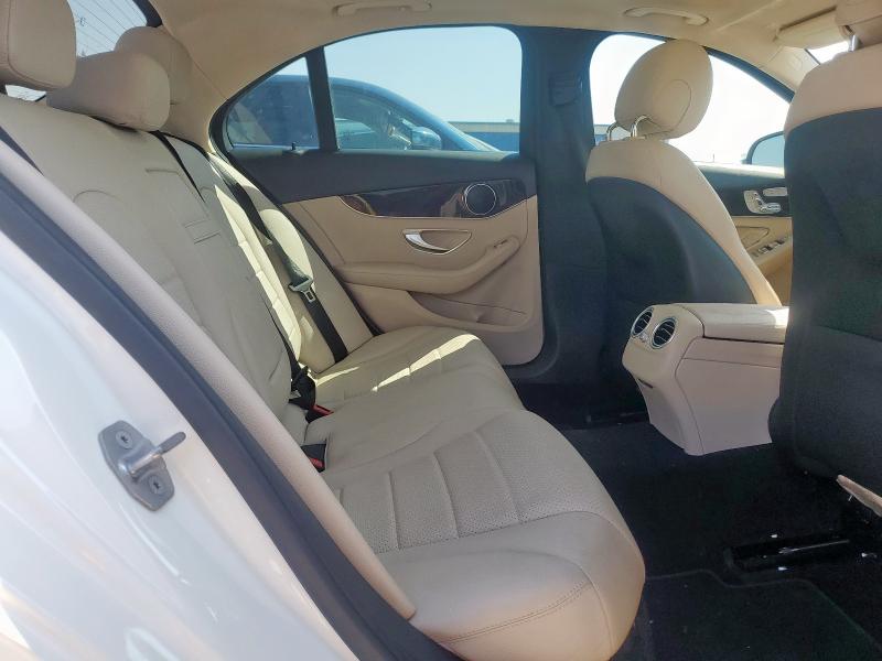 WDDWF4JB0JR402569 - 2018 MERCEDES-BENZ C 300 Blanc photo 10