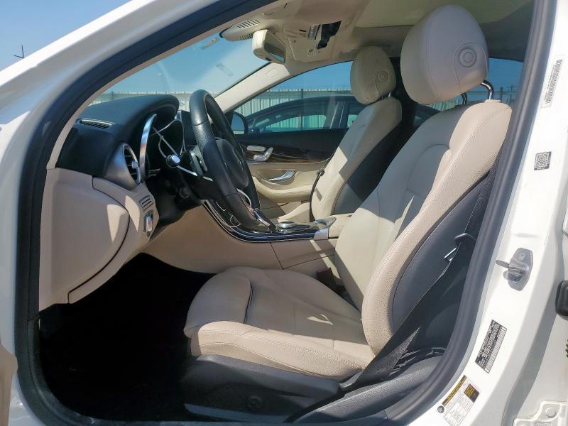 WDDWF4JB0JR402569 - 2018 MERCEDES-BENZ C 300 Blanc photo 7