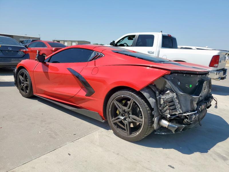 1G1YA2D4XR5105629 - 2024 CHEVROLET CORVETTE STINGRAY 1LT RED photo 2