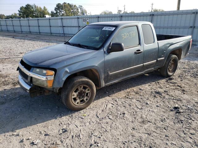 1GCCS19E978126753 - 2007 CHEVROLET COLORADO BLUE photo 1