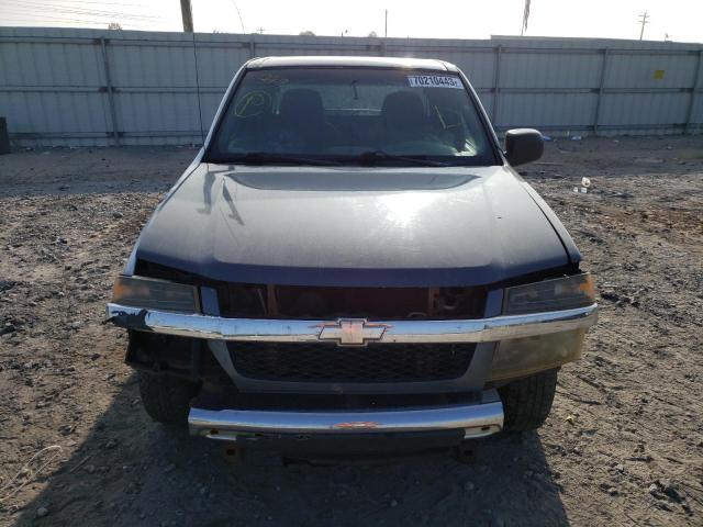 1GCCS19E978126753 - 2007 CHEVROLET COLORADO BLUE photo 5