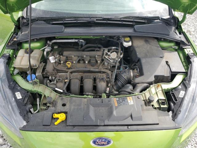 1FADP3H28JL314120 - 2018 FORD FOCUS SEL GREEN photo 11