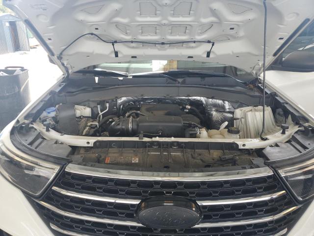 1FMSK7DH8LGB45824 - 2020 FORD EXPLORER XLT WHITE photo 11