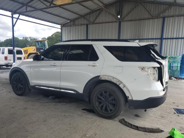 1FMSK7DH8LGB45824 - 2020 FORD EXPLORER XLT WHITE photo 2