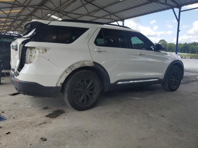 1FMSK7DH8LGB45824 - 2020 FORD EXPLORER XLT WHITE photo 3