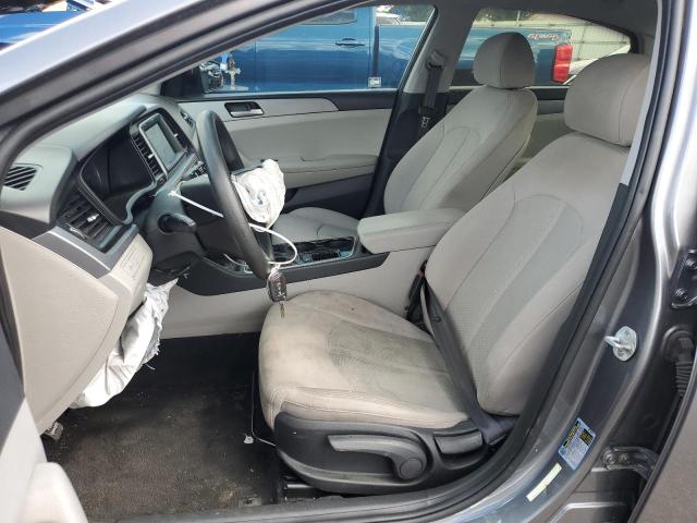 5NPE24AF9KH777292 - 2019 HYUNDAI SONATA SE ნაცრისფერი ფოტო 7