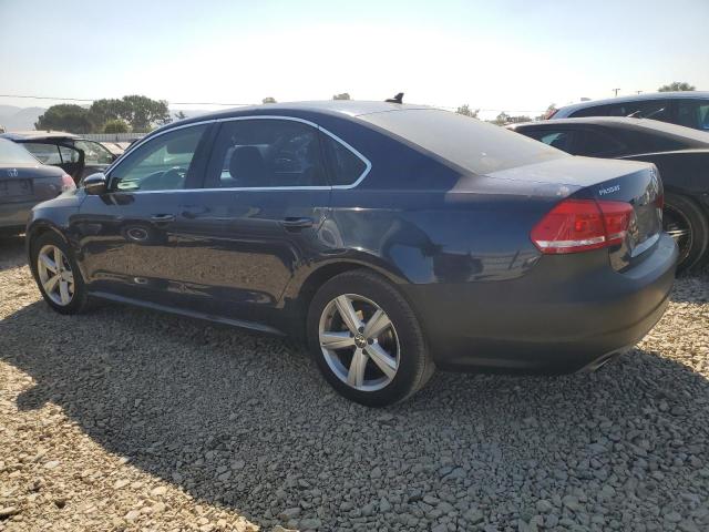 1VWBP7A38CC042518 - 2012 VOLKSWAGEN PASSAT SE BLUE photo 2