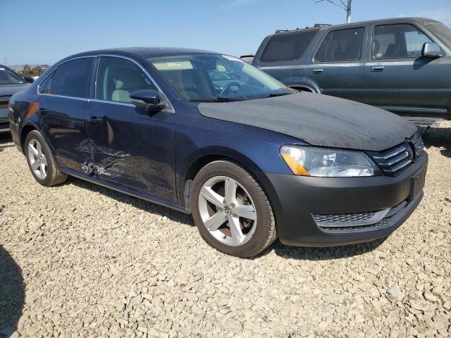 1VWBP7A38CC042518 - 2012 VOLKSWAGEN PASSAT SE BLUE photo 4