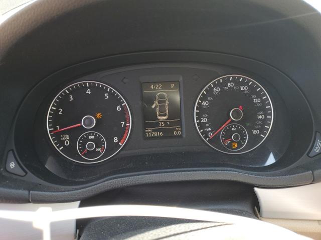 1VWBP7A38CC042518 - 2012 VOLKSWAGEN PASSAT SE BLUE photo 9