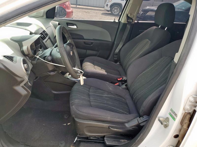 1G1JC5SH7E4206307 - 2014 CHEVROLET SONIC LT WHITE photo 7