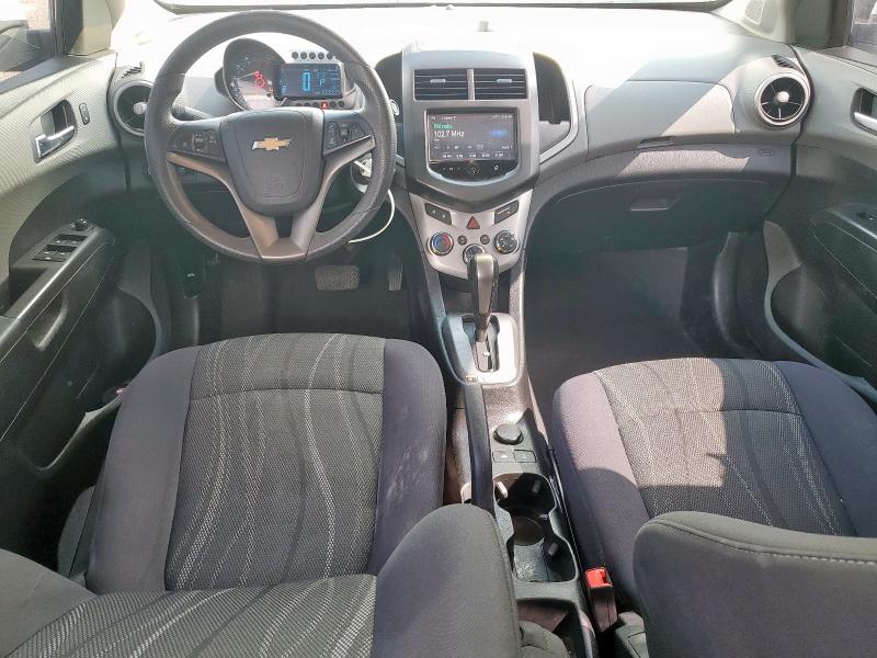 1G1JC5SH7E4206307 - 2014 CHEVROLET SONIC LT WHITE photo 8