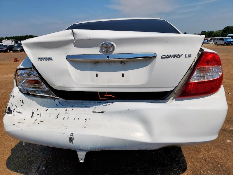 4T1BE32K83U148562 - 2003 TOYOTA CAMRY LE WHITE photo 6