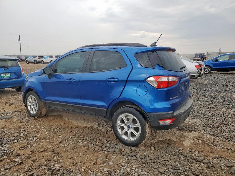 MAJ3S2GE1LC382214 - 2020 FORD ECOSPORT SE أزرق صورة 2