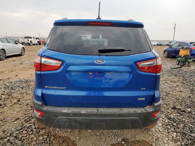 MAJ3S2GE1LC382214 - 2020 FORD ECOSPORT SE أزرق صورة 6