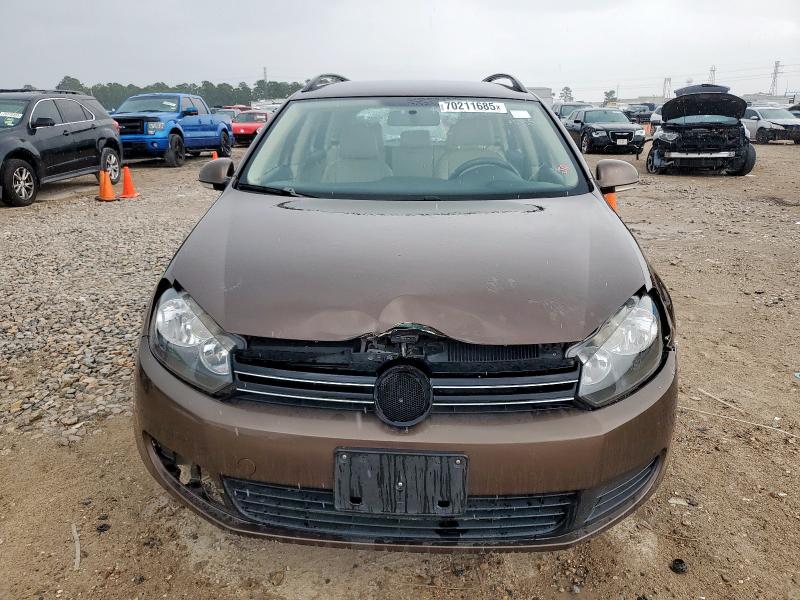 3VWPL7AJ9BM633535 - 2011 VOLKSWAGEN JETTA TDI 棕色 照片 5