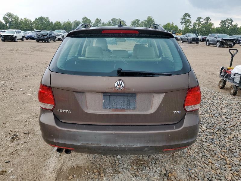 3VWPL7AJ9BM633535 - 2011 VOLKSWAGEN JETTA TDI 棕色 照片 6