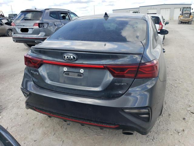 3KPF34AD4LE156371 - 2020 KIA FORTE GT LINE GRAY photo 6