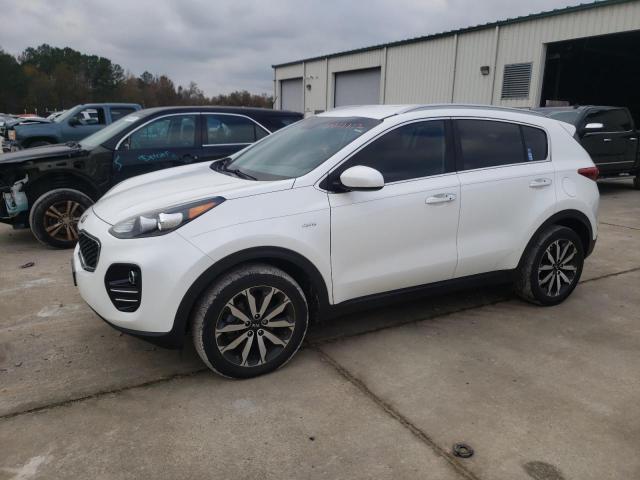 KNDPNCAC2H7209012 - 2017 KIA SPORTAGE EX WHITE photo 1