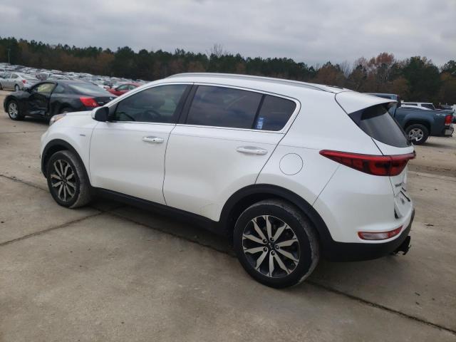 KNDPNCAC2H7209012 - 2017 KIA SPORTAGE EX WHITE photo 2