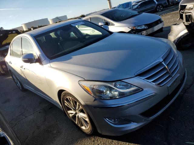 KMHGC4DF4CU185898 - 2012 HYUNDAI GENESIS 4.6L SILVER photo 4