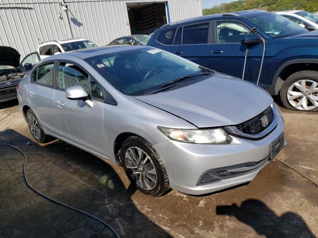 19XFB2F86DE065526 - 2013 HONDA CIVIC EX SILVER photo 4