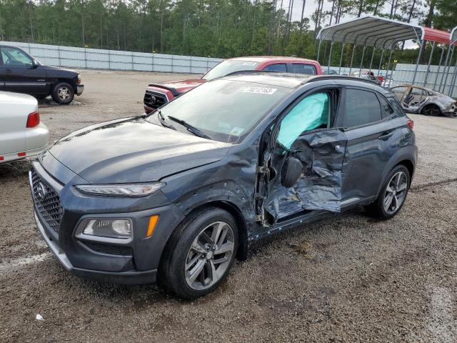 KM8K53A54JU095383 - 2018 HYUNDAI KONA ULTIMATE GRAY photo 1