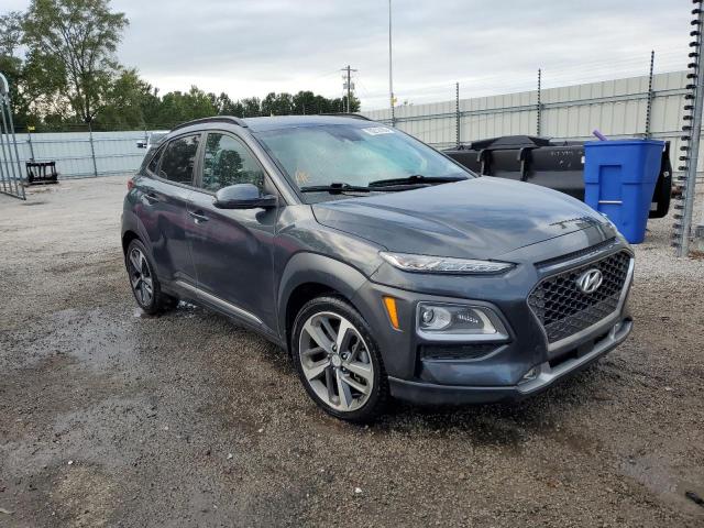 KM8K53A54JU095383 - 2018 HYUNDAI KONA ULTIMATE GRAY photo 4