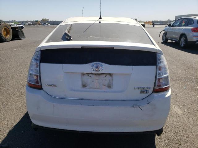 JTDKB20U693518644 - 2009 TOYOTA PRIUS WHITE photo 6