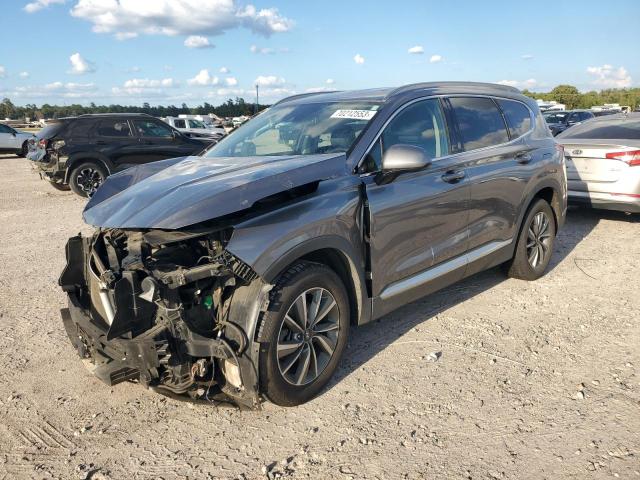 5NMS33AD1KH000966 - 2019 HYUNDAI SANTA FE SEL GRAY photo 1