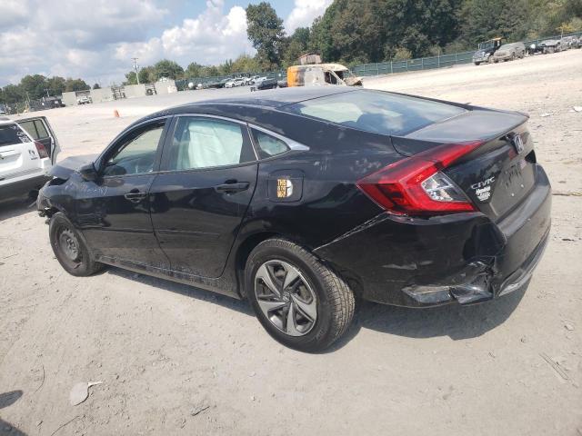 2HGFC2F66MH553599 - 2021 HONDA CIVIC LX BLACK photo 2