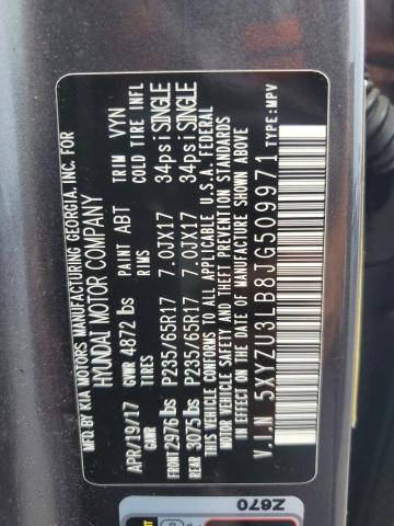 5XYZU3LB8JG509971 - 2018 HYUNDAI SANTA FE SPORT ნაცრისფერი ფოტო 13