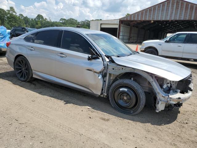 1HGCV2F37JA005978 - 2018 HONDA ACCORD SPORT Сріблястий фото 4