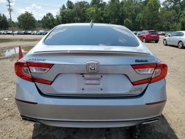 1HGCV2F37JA005978 - 2018 HONDA ACCORD SPORT Сріблястий фото 6