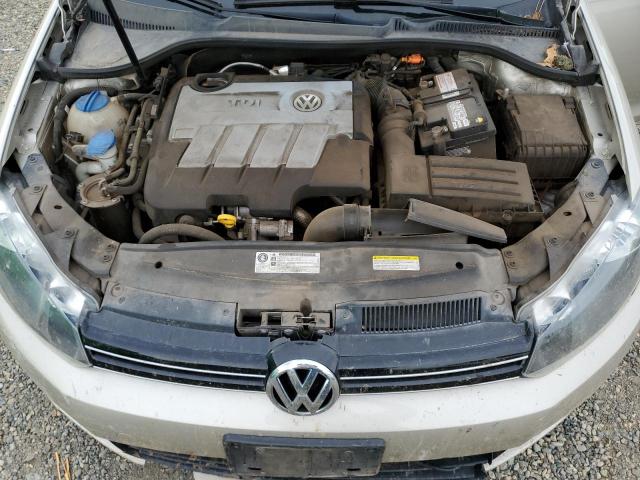 3VWPL7AJ4EM606053 - 2014 VOLKSWAGEN JETTA TDI GOLD photo 11