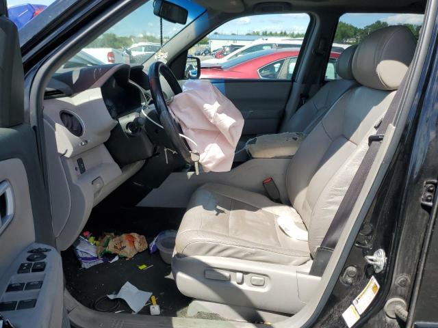 5FNYF4H6XAB030871 - 2010 HONDA PILOT EXL შავი ფოტო 7