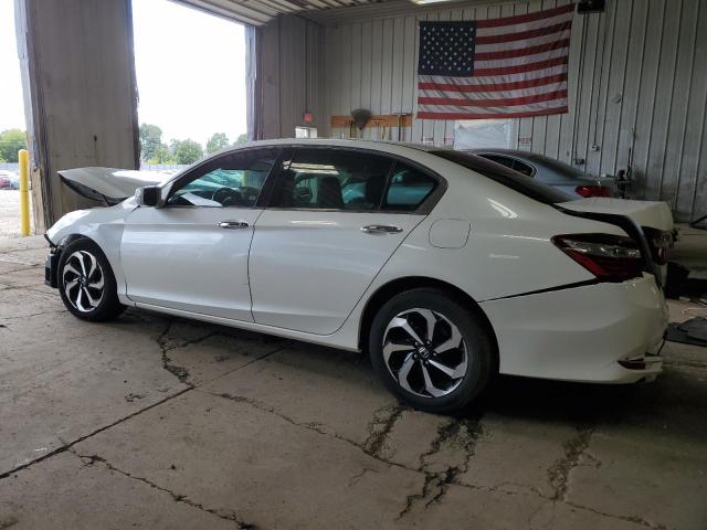1HGCR3F85HA009060 - 2017 HONDA ACCORD EXL WHITE photo 2