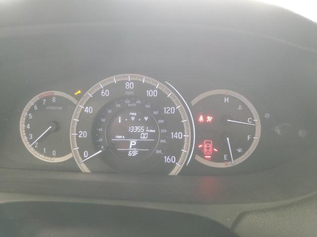 1HGCR3F85HA009060 - 2017 HONDA ACCORD EXL WHITE photo 9