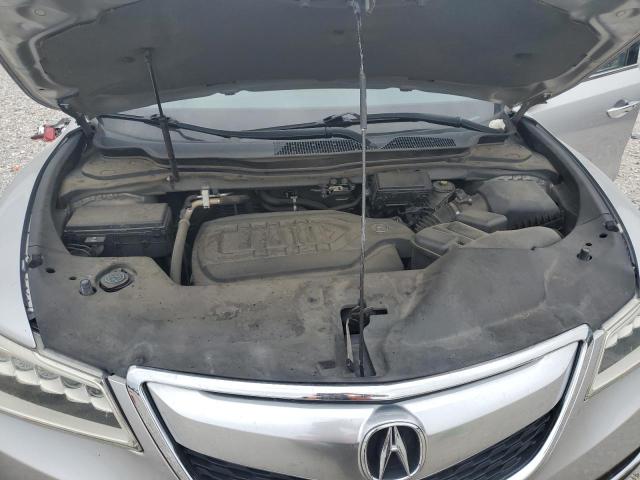 5FRYD3H44FB001323 - 2015 ACURA MDX TECHNOLOGY ვერცხლისფერი ფოტო 12