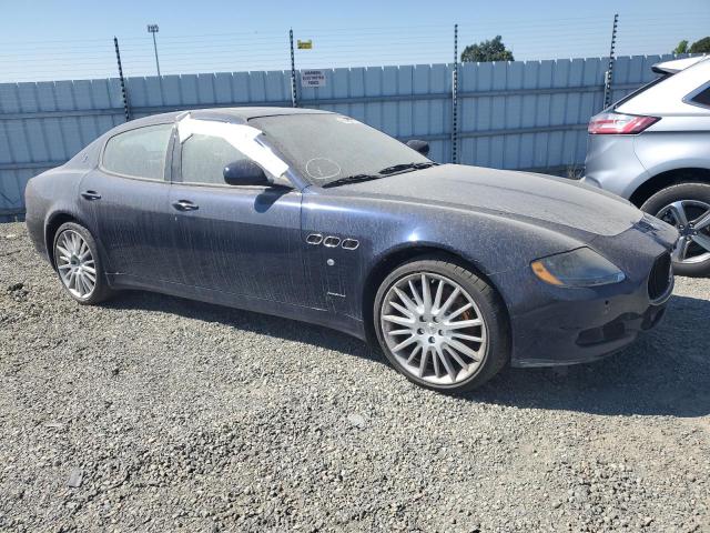 ZAM39JKA0B0056405 - 2011 MASERATI QUATTROPOR S BLUE photo 4