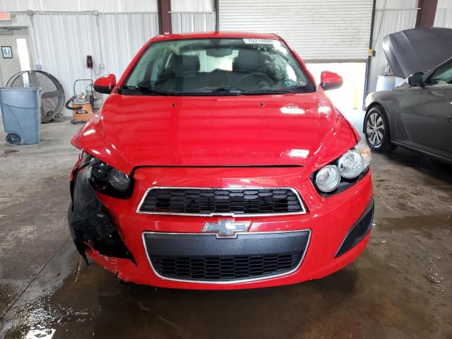 1G1JC6SH7F4172392 - 2015 CHEVROLET SONIC LT RED photo 5
