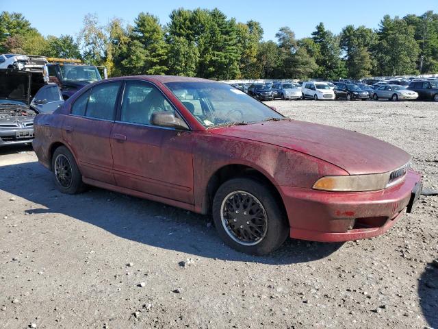 4A3AA46G2YE089403 - 2000 MITSUBISHI GALANT ES RED photo 4