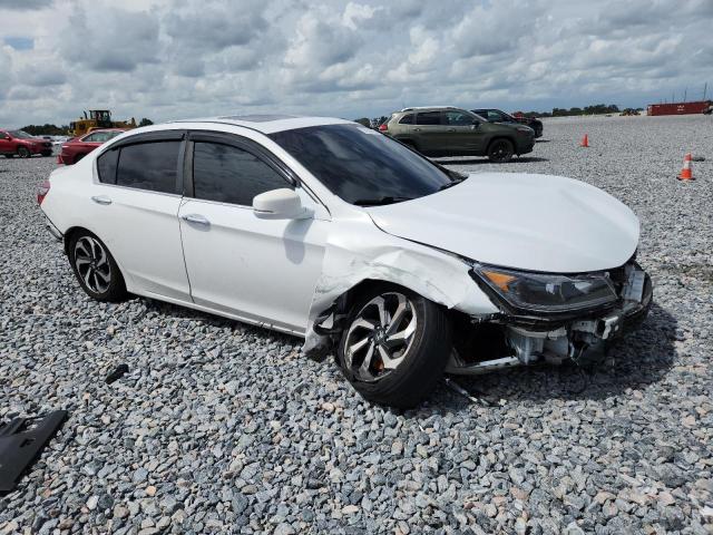 1HGCR2F86HA024211 - 2017 HONDA ACCORD EXL WHITE photo 4