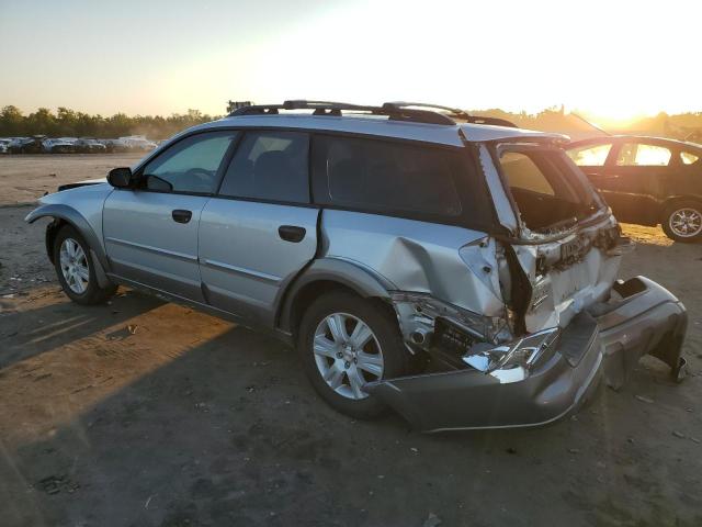 4S4BP61C857327577 - 2005 SUBARU LEGACY OUTBACK 2.5I SILVER photo 2