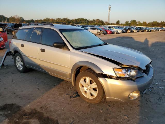 4S4BP61C857327577 - 2005 SUBARU LEGACY OUTBACK 2.5I SILVER photo 4