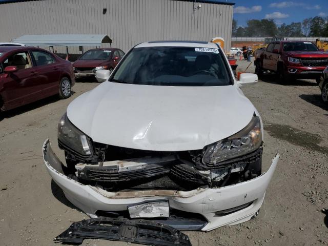 1HGCR3F95DA026105 - 2013 HONDA ACCORD TOURING WHITE photo 5