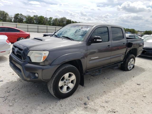 5TFJU4GN6DX050240 - 2013 TOYOTA TACOMA DOUBLE CAB PRERUNNER GRAY photo 1