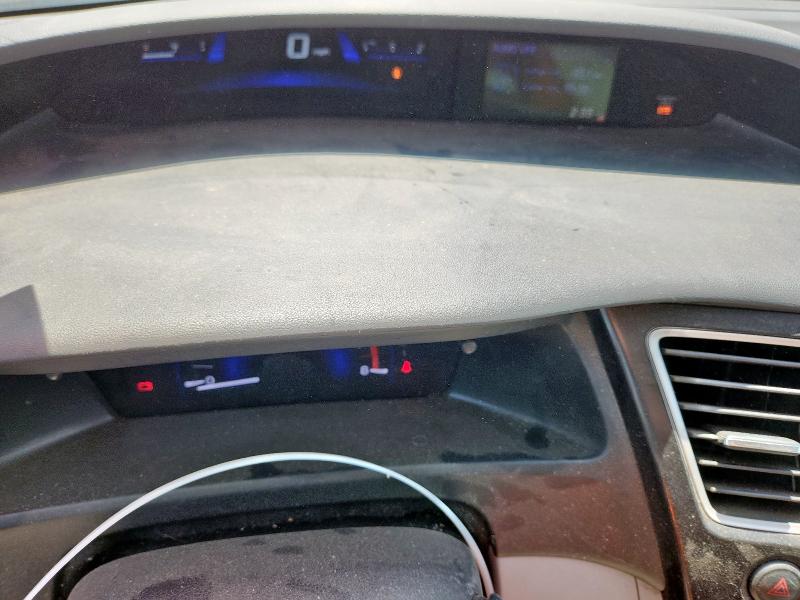 2HGFB2F59DH575316 - 2013 HONDA CIVIC LX GRAY photo 9