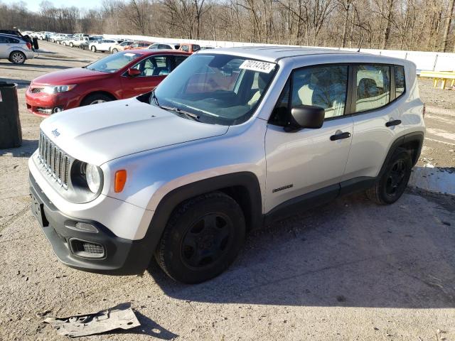 ZACCJAAT8FPB22780 - 2015 JEEP RENEGADE SPORT SILVER photo 1