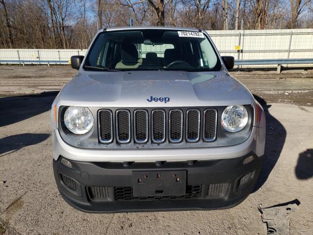 ZACCJAAT8FPB22780 - 2015 JEEP RENEGADE SPORT SILVER photo 5