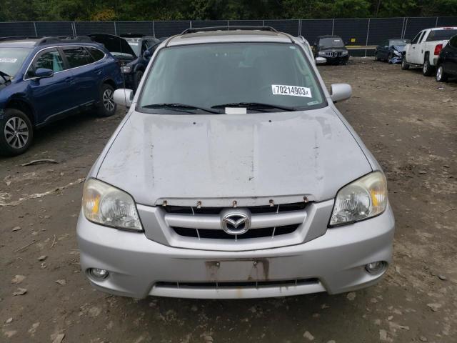 4F2CZ96135KM36795 - 2005 MAZDA TRIBUTE S SILVER photo 5